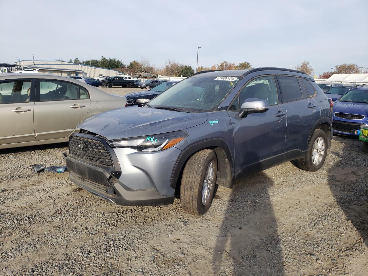 2022 TOYOTA COROLLA CROSS LE VIN:7MUCAABG2NV031254