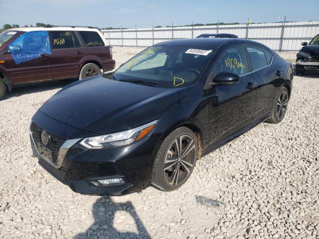 2021 NISSAN SENTRA SR VIN: 3N1AB8DV3MY251533