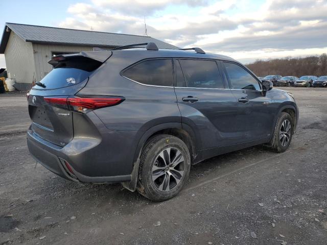 2021 TOYOTA HIGHLANDER HYBRID XLE VIN: 5TDHBR***********