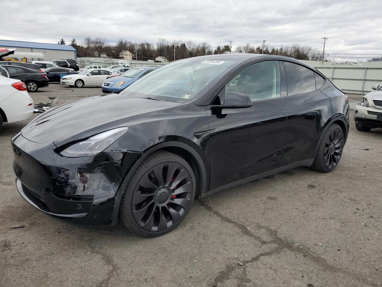 2022 TESLA MODEL Y  VIN:7SAYGDEF2NF307877