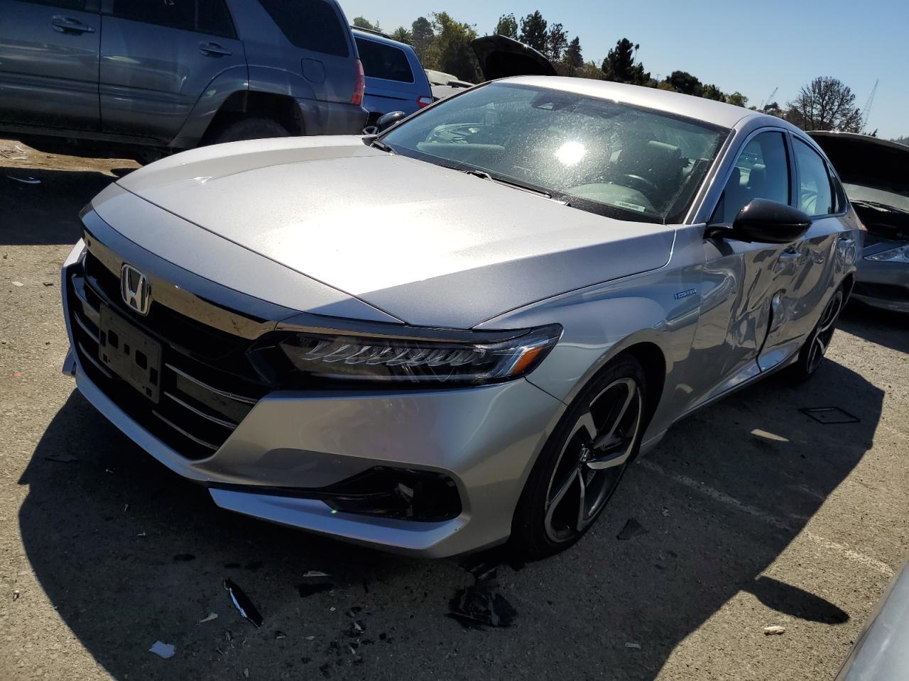 2022 HONDA ACCORD HYBRID SPORT VIN:1HGCV3F2XNA040257