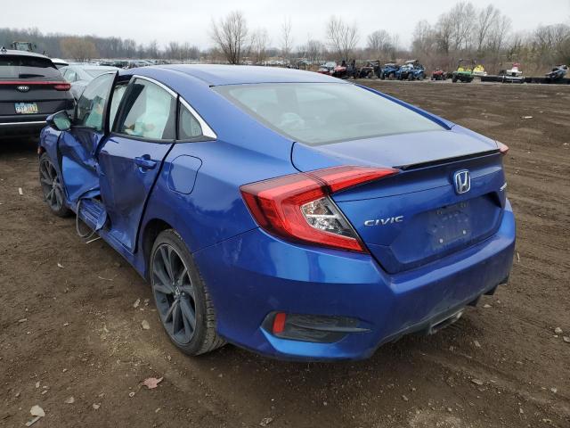 2021 HONDA CIVIC SPORT VIN: 2HGFC2F83MH527527