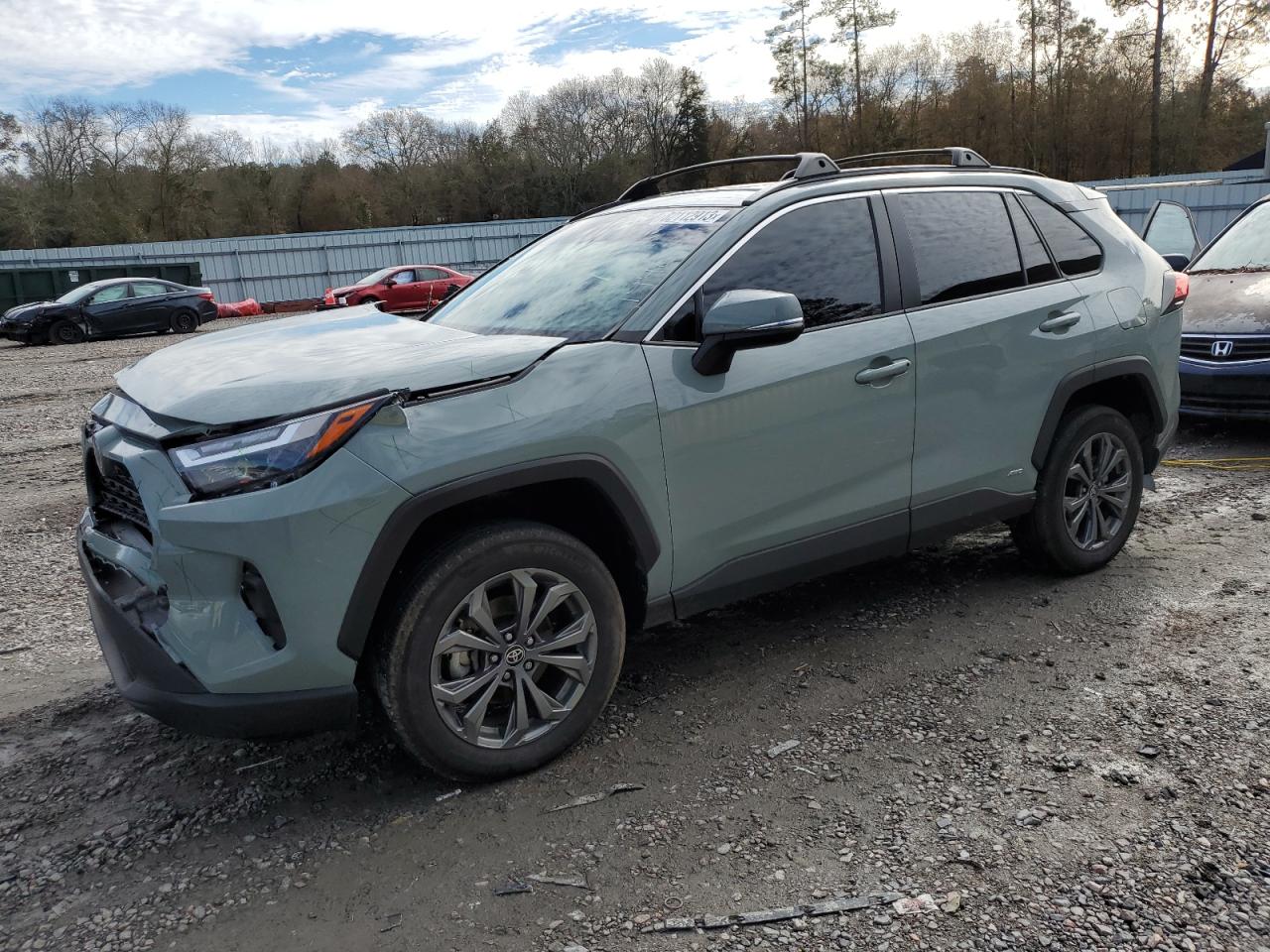 2022 TOYOTA RAV4 XLE PREMIUM VIN:4T3B6RFV8NU092816