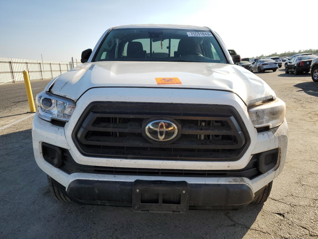 2022 TOYOTA TACOMA ACCESS CAB VIN:3TYRZ5CN9NT014943