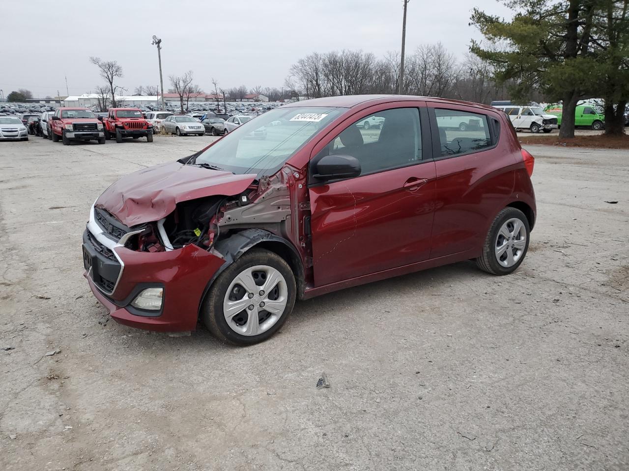 2022 CHEVROLET SPARK LS VIN:KL8CB6SA9NC007575