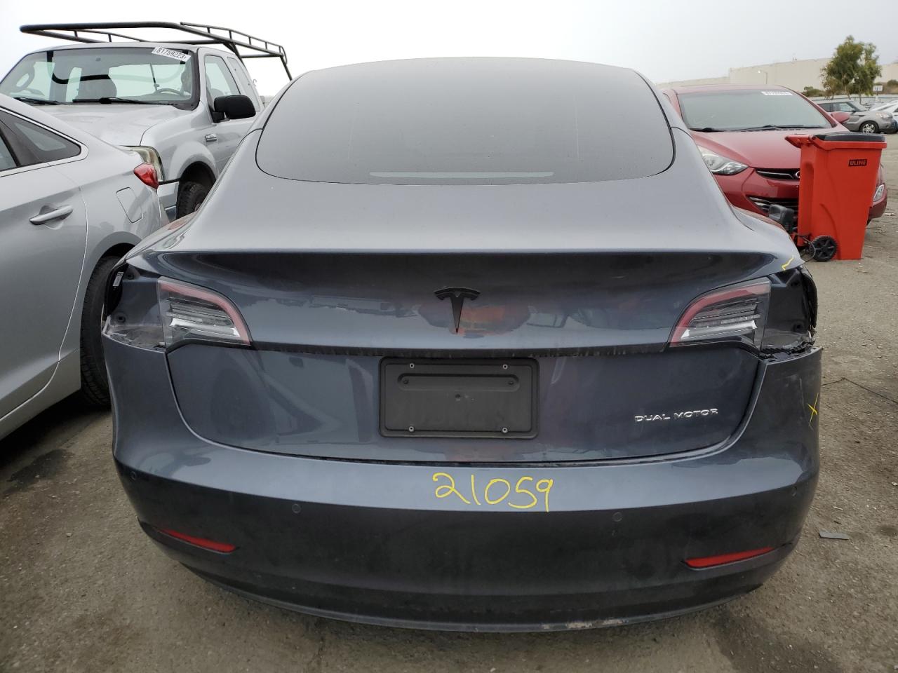 2022 TESLA MODEL 3  VIN:5YJ3E1EB8NF358891