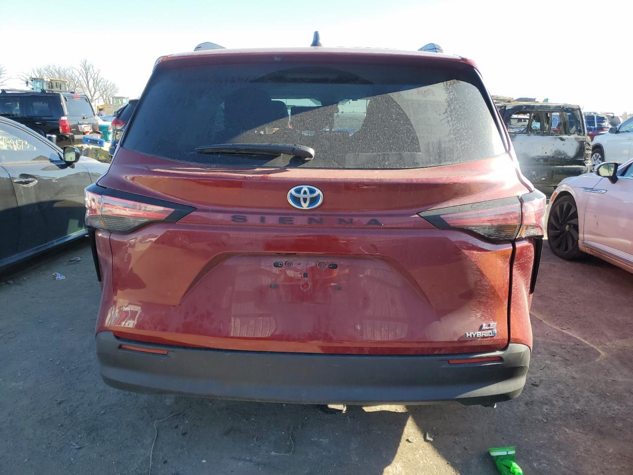2022 TOYOTA SIENNA LE VIN:5TDKRKEC3NS134874