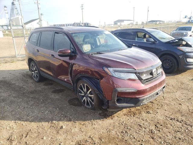 2021 HONDA PILOT TOURING VIN: 5FNYF6***********