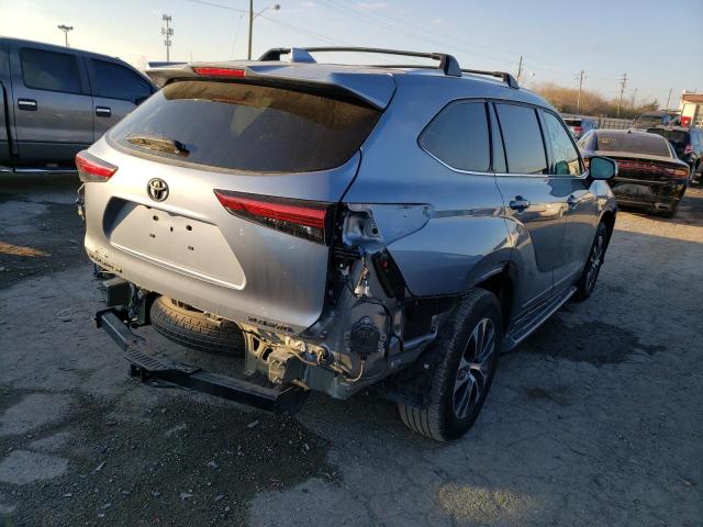 2021 TOYOTA HIGHLANDER XLE VIN: 5TDHZRBH4MS084214