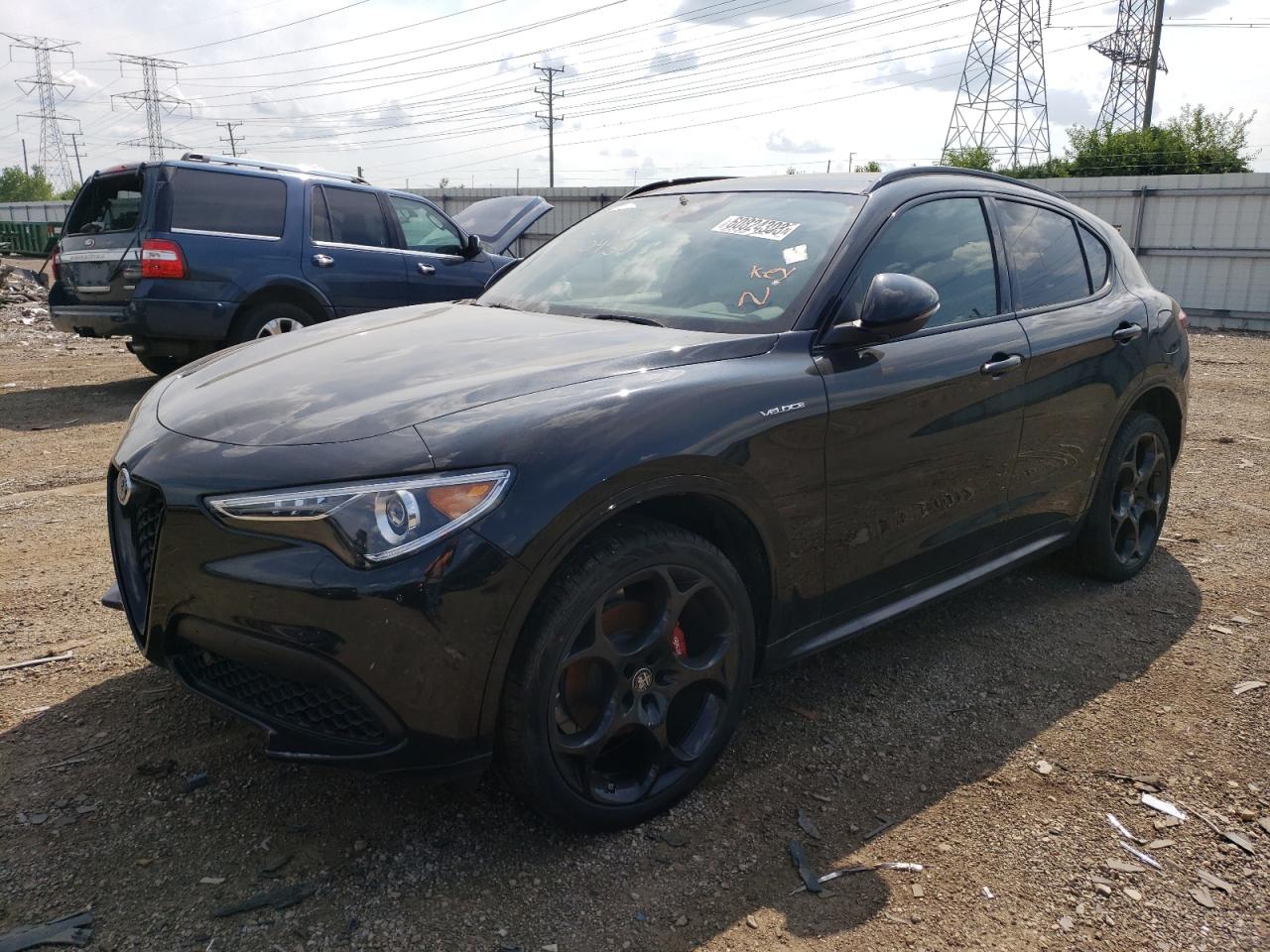 2023 ALFA ROMEO STELVIO TI VIN:ZASPAKBN4P7D54743