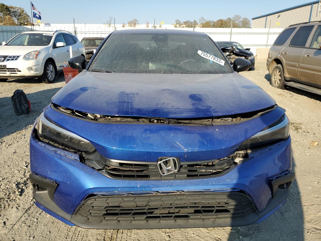 2022 HONDA CIVIC SPORT VIN:2HGFE2F51NH535496
