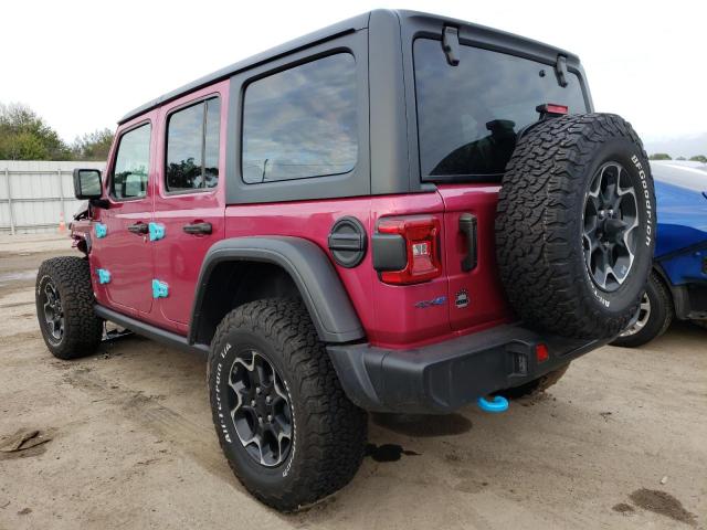 2021 JEEP WRANGLER UNLIMITED RUBICON 4XE VIN: 1C4JJX***********