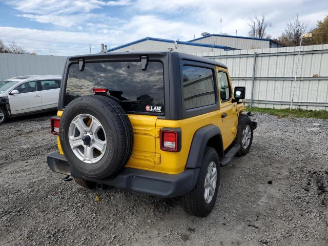 2021 JEEP WRANGLER SPORT VIN: 1C4HJXAG2MW555362