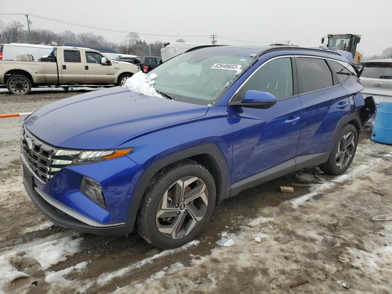 2022 HYUNDAI TUCSON SEL VIN:5NMJC3AE8NH099844