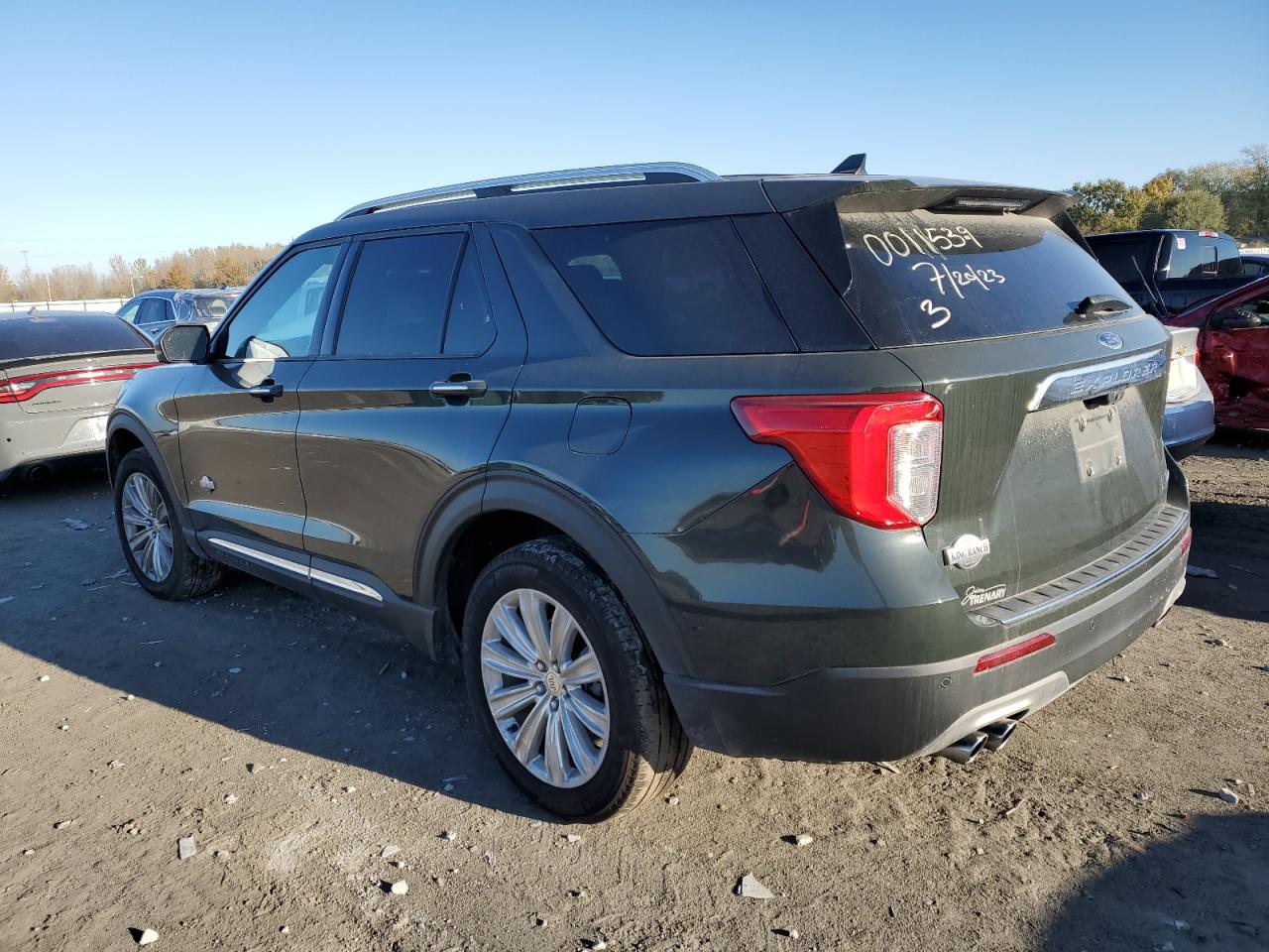 2022 FORD EXPLORER KING RANCH VIN:1FM5K8LC5NGA37544