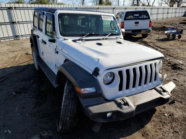 2021 JEEP WRANGLER UNLIMITED SPORT VIN: 1C4HJXKNXMW660471