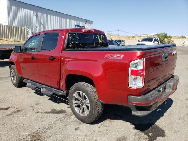 2021 CHEVROLET COLORADO Z71 VIN: 1GCGTD***********