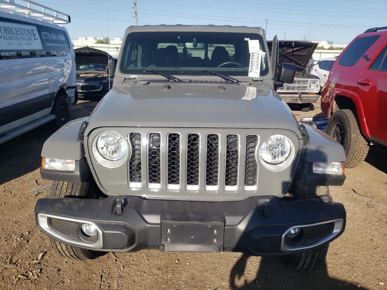 2022 JEEP GLADIATOR OVERLAND VIN:1C6HJTFGXNL177903