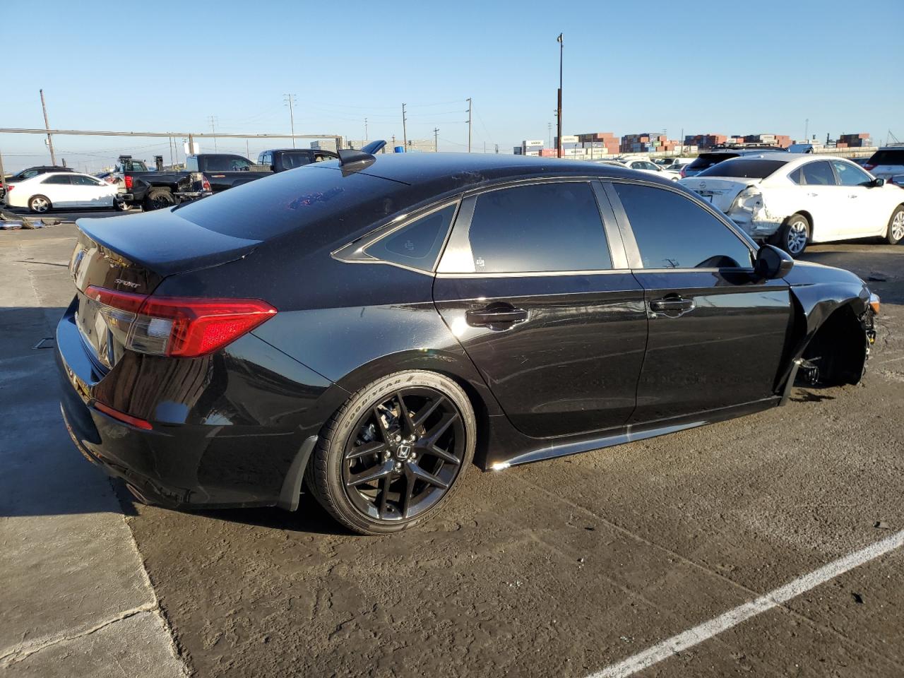 2023 HONDA CIVIC SPORT VIN:2HGFE2F56PH523914
