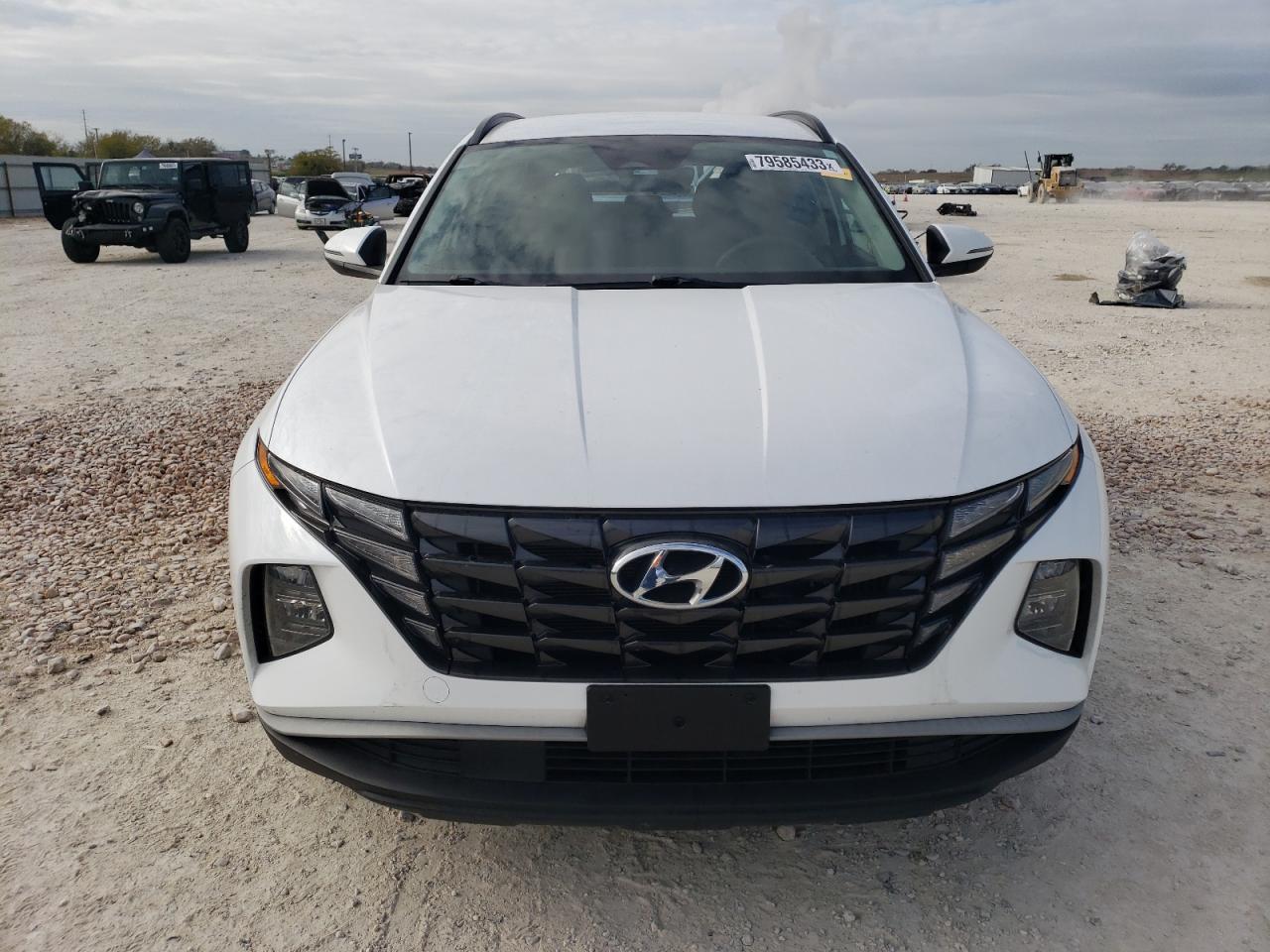 2022 HYUNDAI TUCSON BLUE VIN:KM8JBCA19NU031511