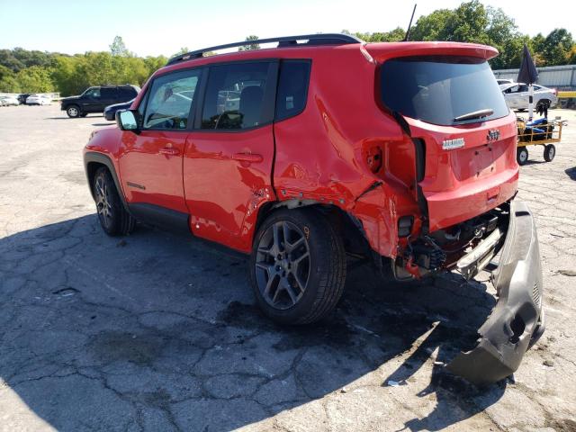 2021 JEEP RENEGADE LATITUDE VIN: ZACNJCBB4MPM68376