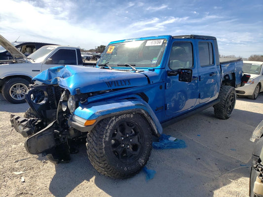 2022 JEEP GLADIATOR SPORT VIN:1C6HJTAG5NL108124