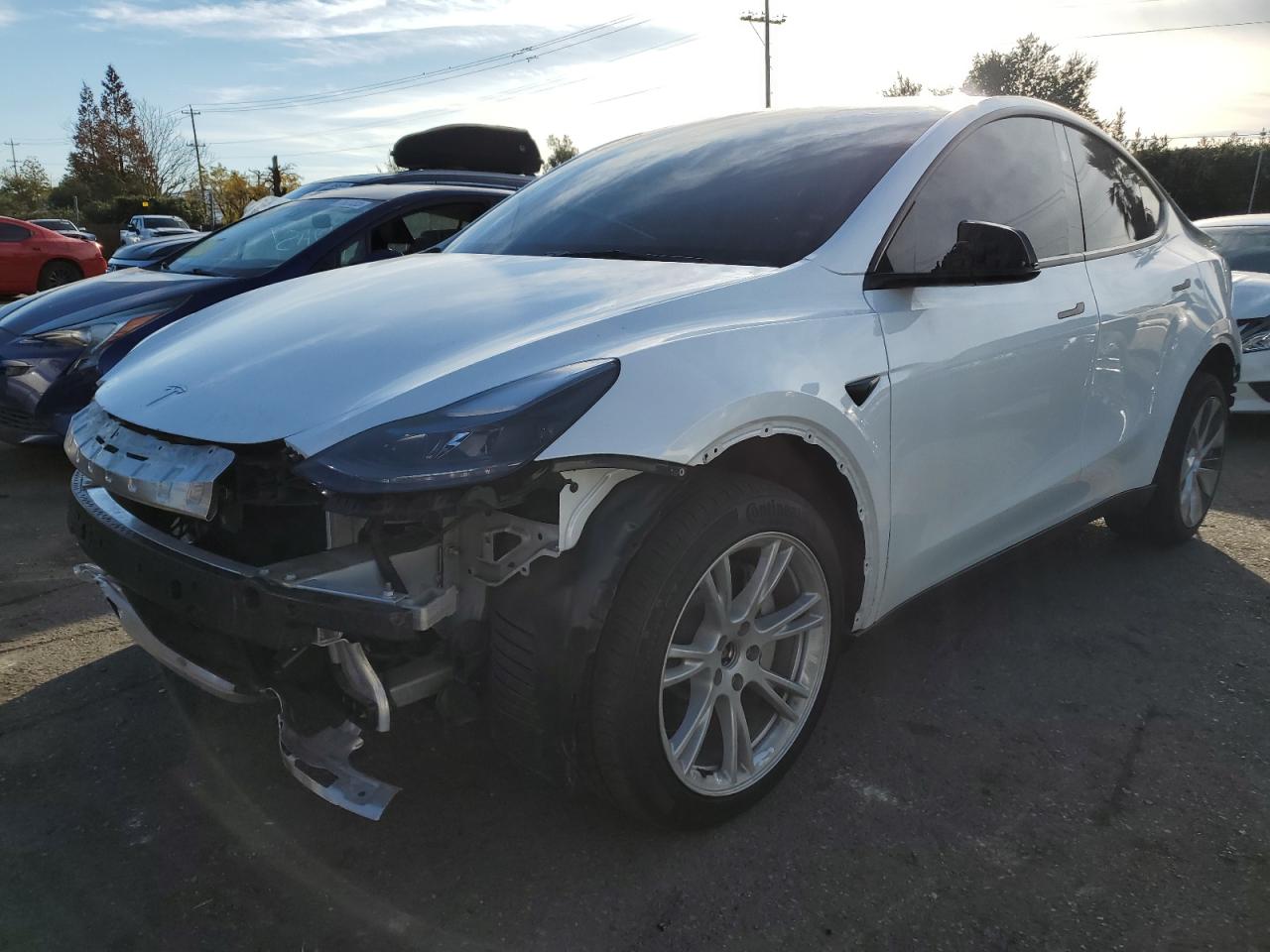 2023 TESLA MODEL Y  VIN:7SAYGAEE0PF816164