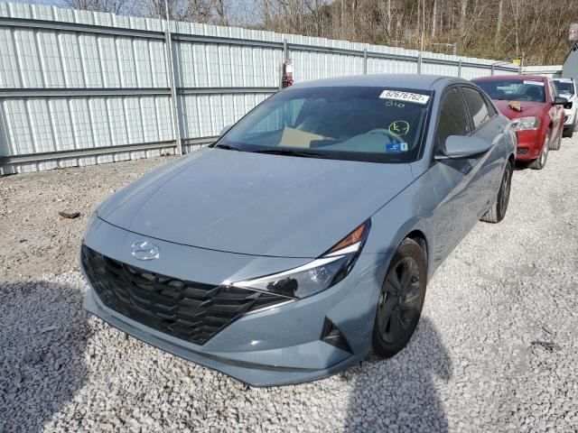 2021 HYUNDAI ELANTRA SEL VIN: KMHLS4AG7MU126859