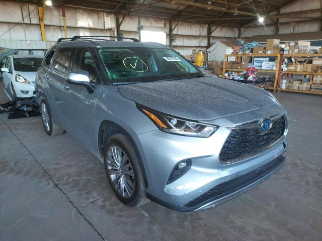 2021 TOYOTA HIGHLANDER HYBRID PLATINUM VIN: 5TDFARAHXMS010652