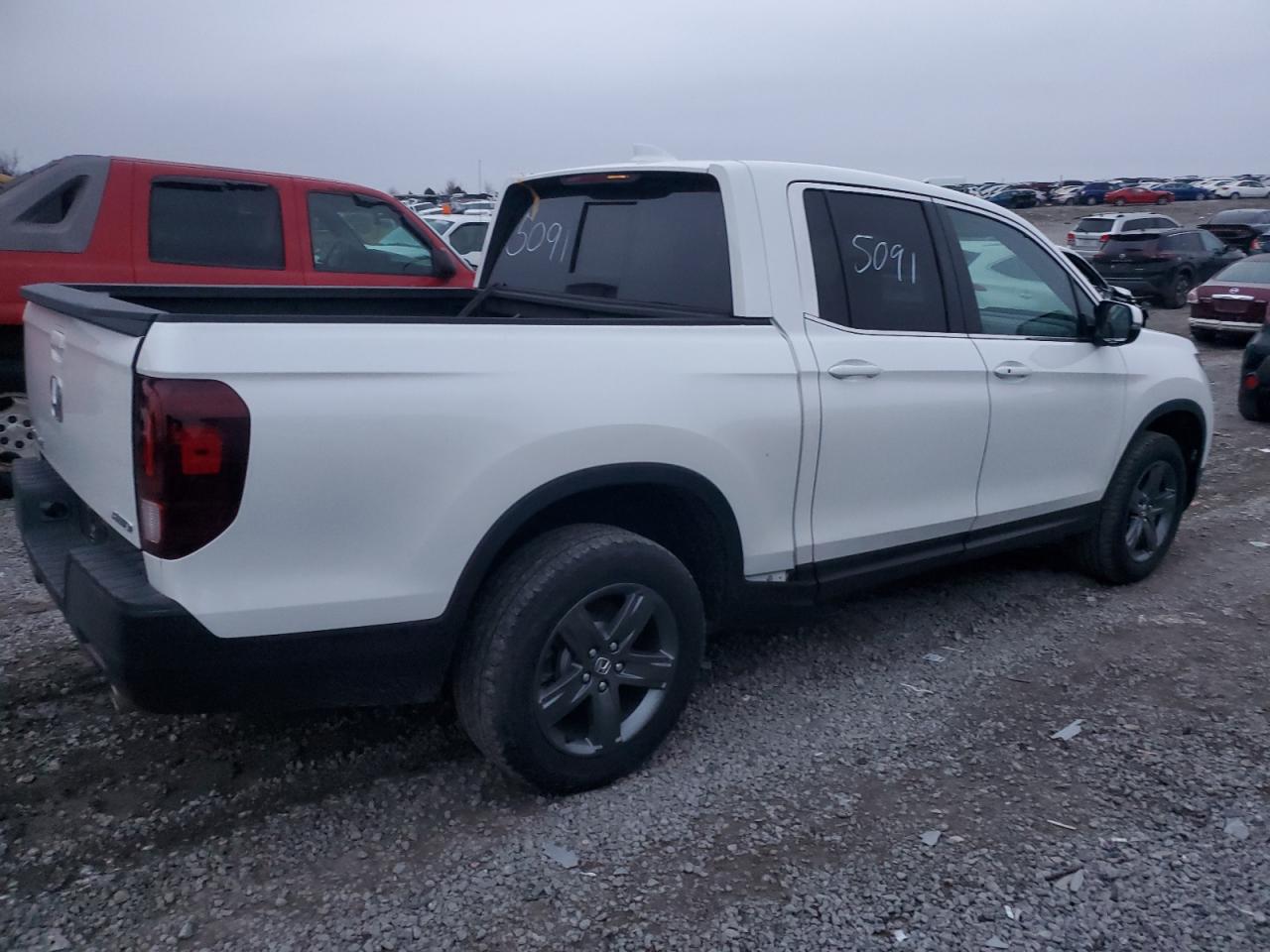 2023 HONDA RIDGELINE RTL VIN:5FPYK3F53PB025091