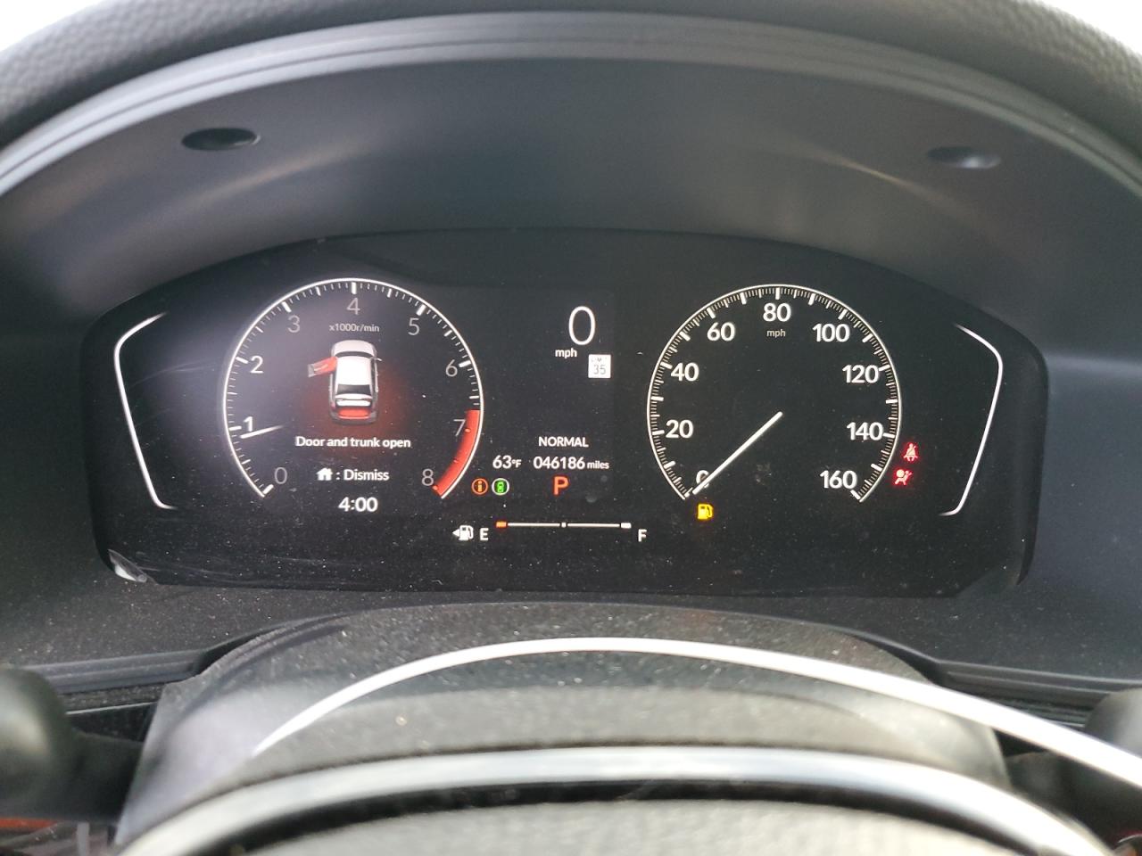 2022 HONDA CIVIC SPORT VIN:2HGFE2F55NH534996