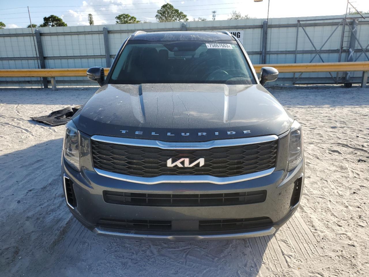 2022 KIA TELLURIDE S VIN:5XYP64HC5NG280938
