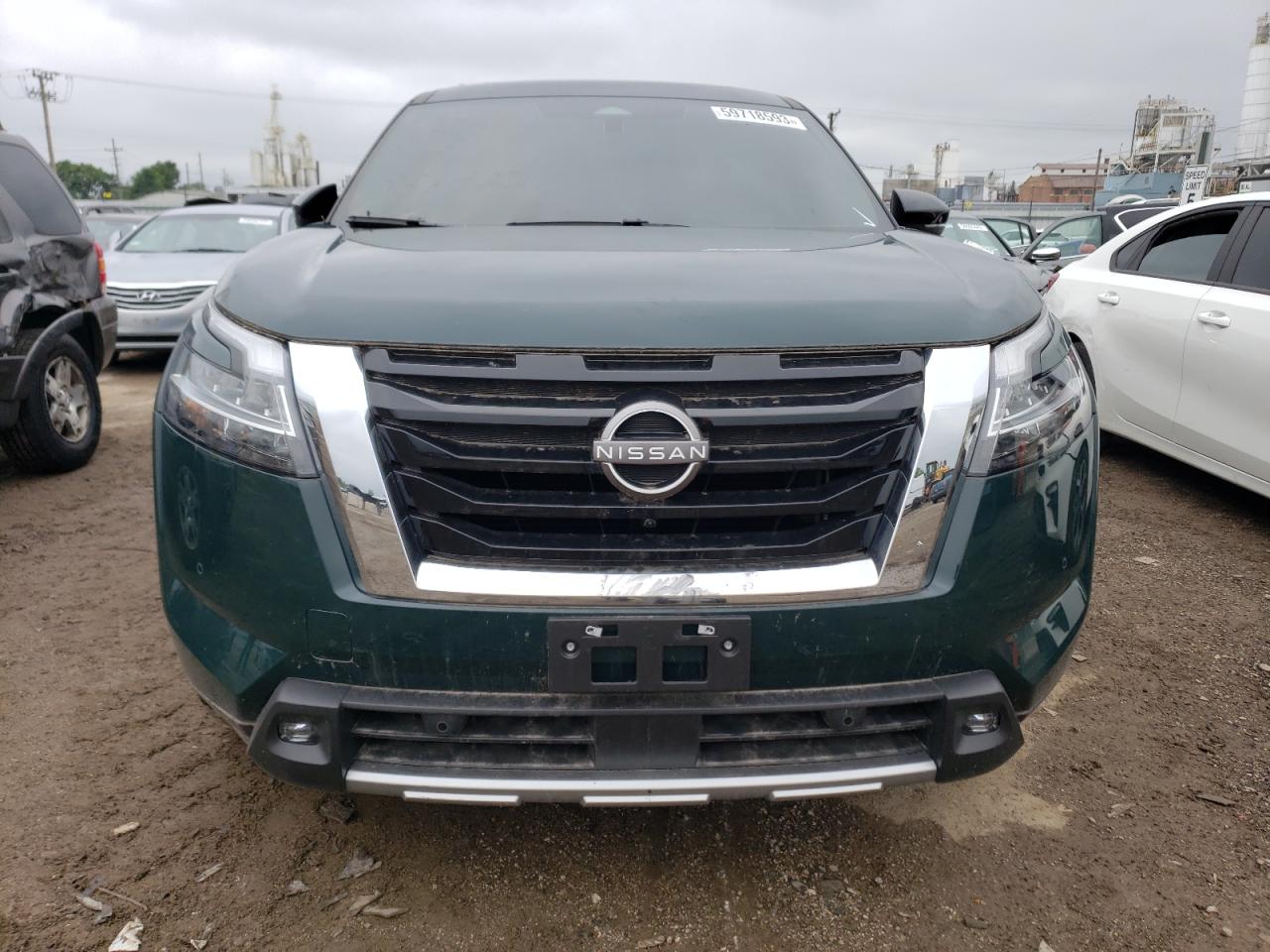 2022 NISSAN PATHFINDER PLATINUM VIN:5N1DR3DK5NC221423