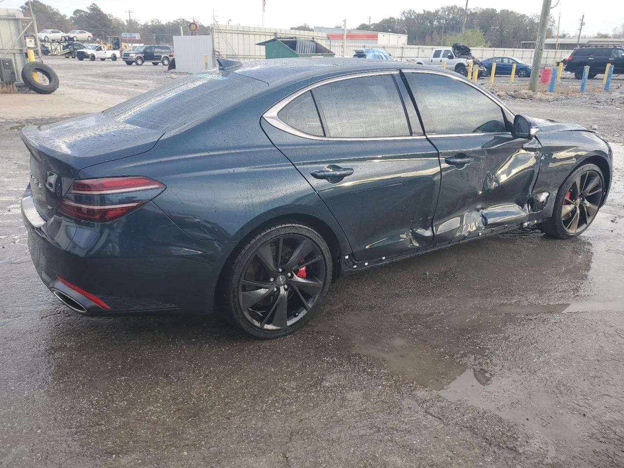 2022 GENESIS G70 BASE VIN:KMTG54TE0NU094302