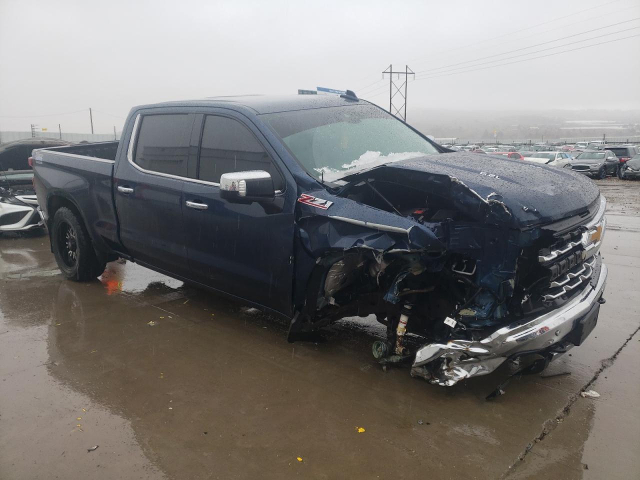 2022 CHEVROLET SILVERADO K1500 LTZ VIN: 3gcudgelxng509050 VIN:3gcudgelxng509050