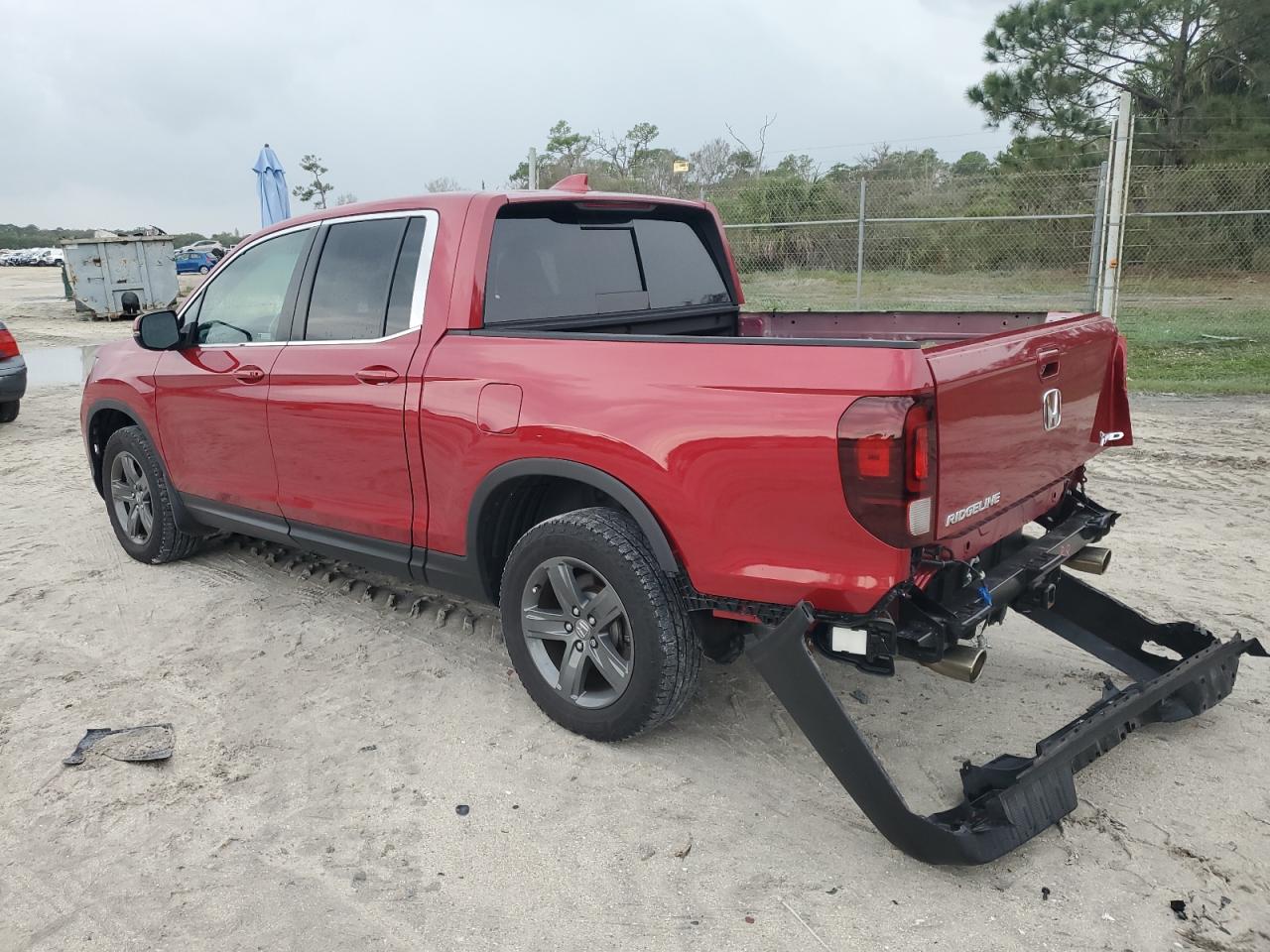 2023 HONDA RIDGELINE RTL VIN:5FPYK3F56PB010083