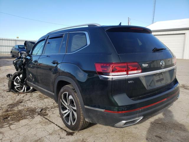 2021 VOLKSWAGEN ATLAS SEL PREMIUM VIN: 1V2TP2CA6MC580835