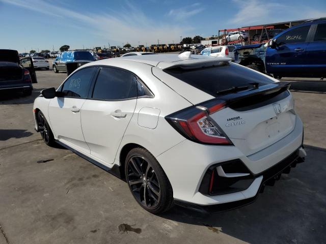 2021 HONDA CIVIC SPORT VIN: SHHFK7H40MU226291