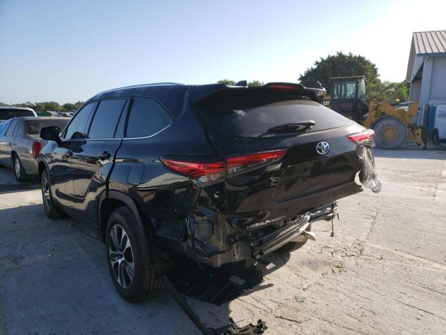 2021 TOYOTA HIGHLANDER XLE VIN: 5TDGZRAH7MS087881