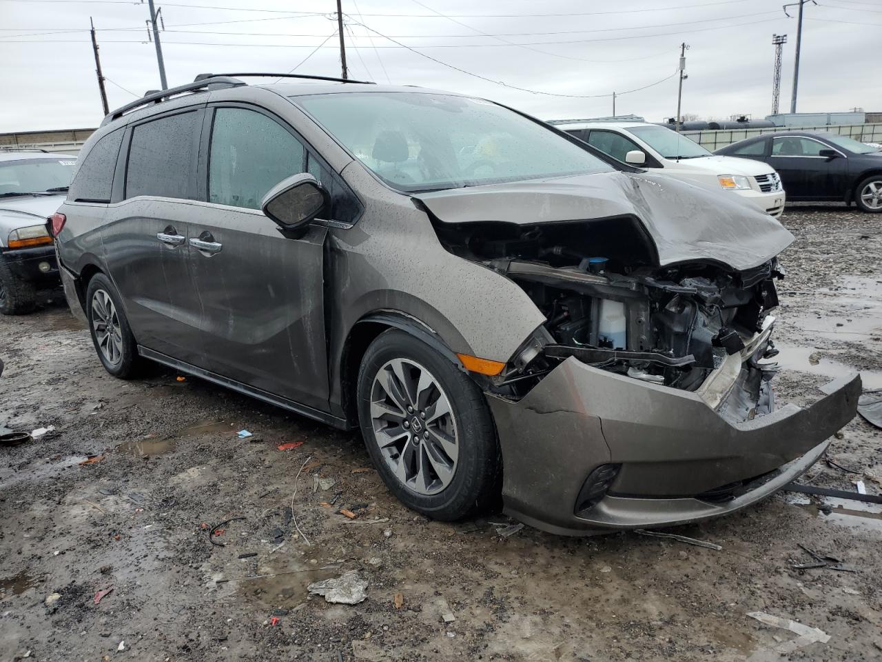 2022 HONDA ODYSSEY EXL VIN:5FNRL6H7XNB033809