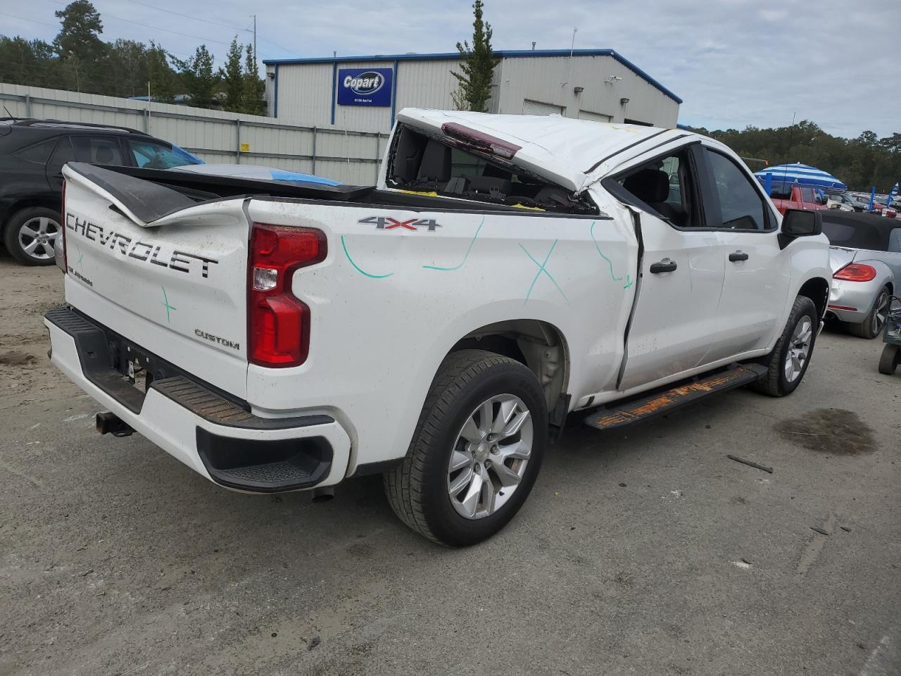 2022 CHEVROLET SILVERADO LTD K1500 CUSTOM VIN:1GCPYBEK6NZ115959