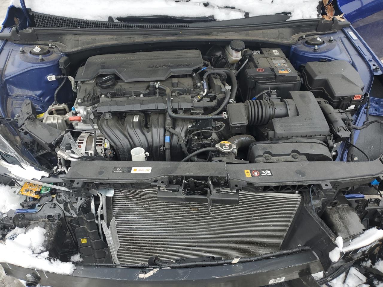 2022 HYUNDAI ELANTRA SEL VIN:KMHLS4AG3NU337686