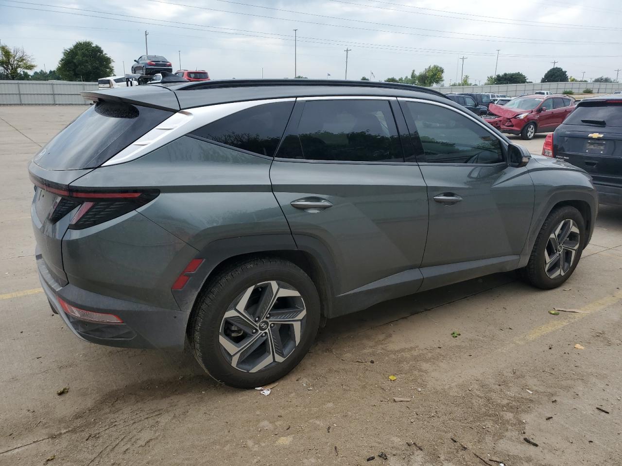 2022 HYUNDAI TUCSON LIMITED VIN:5NMJE3AE8NH060701