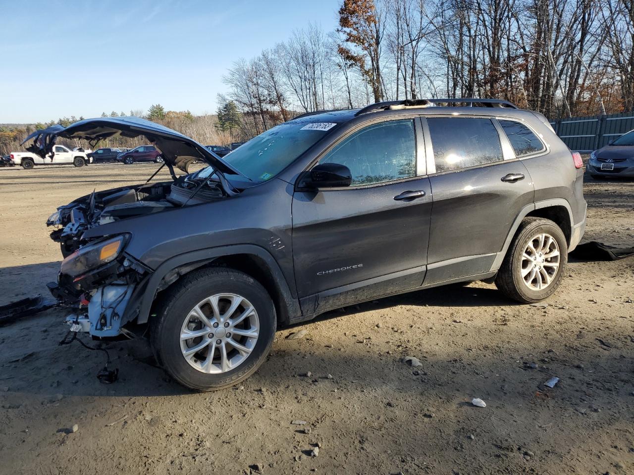 2022 JEEP CHEROKEE LATITUDE LUX VIN:1C4PJMMX9ND548749