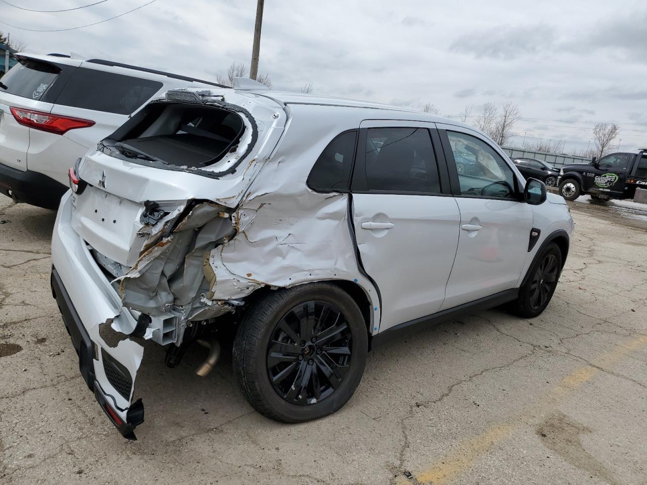 2022 MITSUBISHI OUTLANDER SPORT ES VIN:JA4ARUAUXNU014551