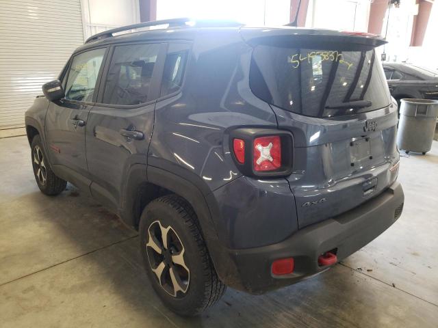 2021 JEEP RENEGADE TRAILHAWK VIN: ZACNJDC19MPM18651