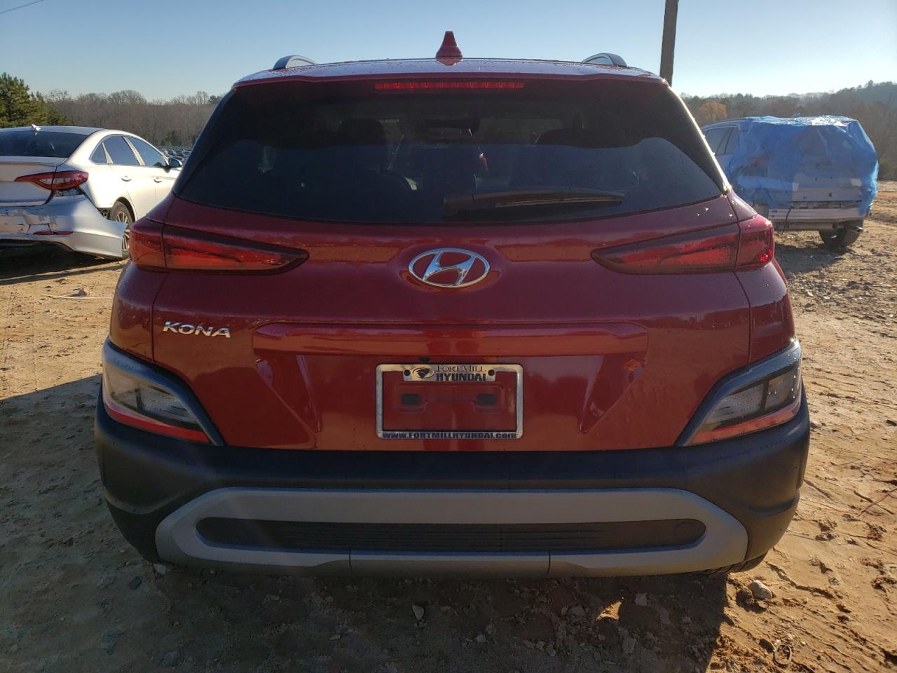 2022 HYUNDAI KONA SEL VIN:KM8K32AB7NU908517