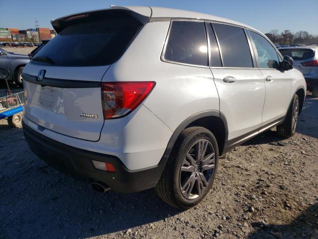 2021 HONDA PASSPORT EXL VIN: 5FNYF8H54MB011039