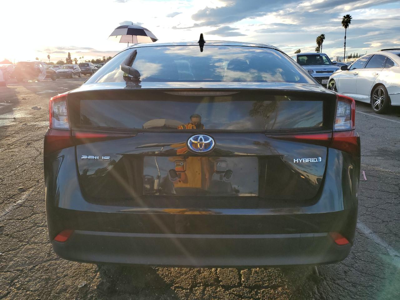 2022 TOYOTA PRIUS NIGHT SHADE VIN:JTDKAMFU5N3175843