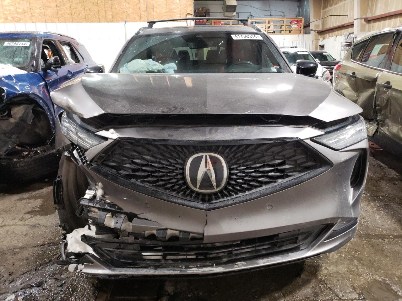 2022 ACURA MDX A-SPEC VIN:5J8YE1H09NL009639